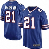 Nike Men & Women & Youth Bills #21 McKelvin Blue Team Color Game Jersey,baseball caps,new era cap wholesale,wholesale hats